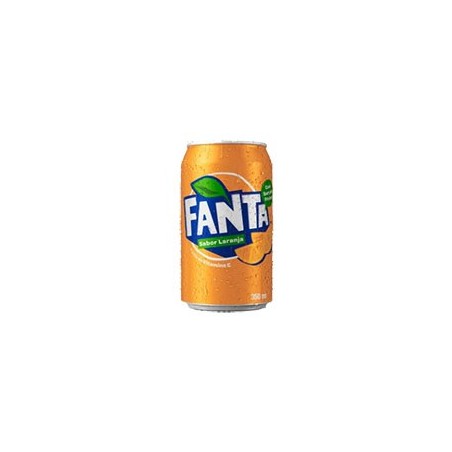 Fanta Laranja Lata 350ML